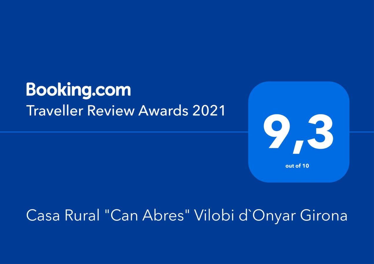 Casa Rural "Can Abres" Vilobi D'Onyar Girona Viloví de Oñar Dış mekan fotoğraf